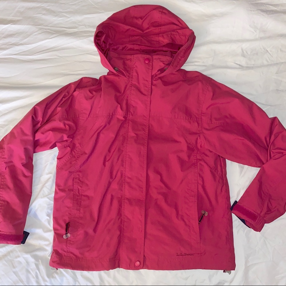 LL Bean - 3-in-1 Jacket with Fleece lining Sz S